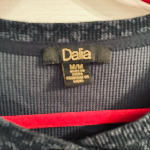 Dalia Charcoal Floral Long Sleeve Top - Picture 4 of 6